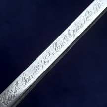 French M1882 Light Cavalry Troopers Sword by Chatellerault, 1883 - 24